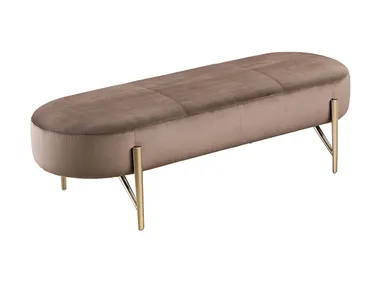 VENERE - Upholstered velvet bench _ Calia Italia